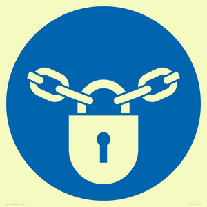 Mandatory: Keep locked